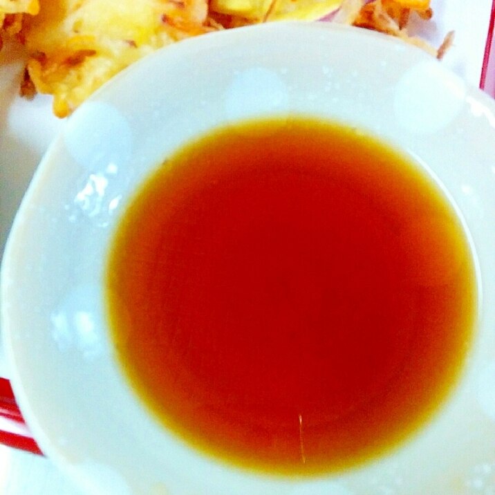 簡単 天つゆ すぐ出来ます レシピ 作り方 By キャロット キャンディ 楽天レシピ